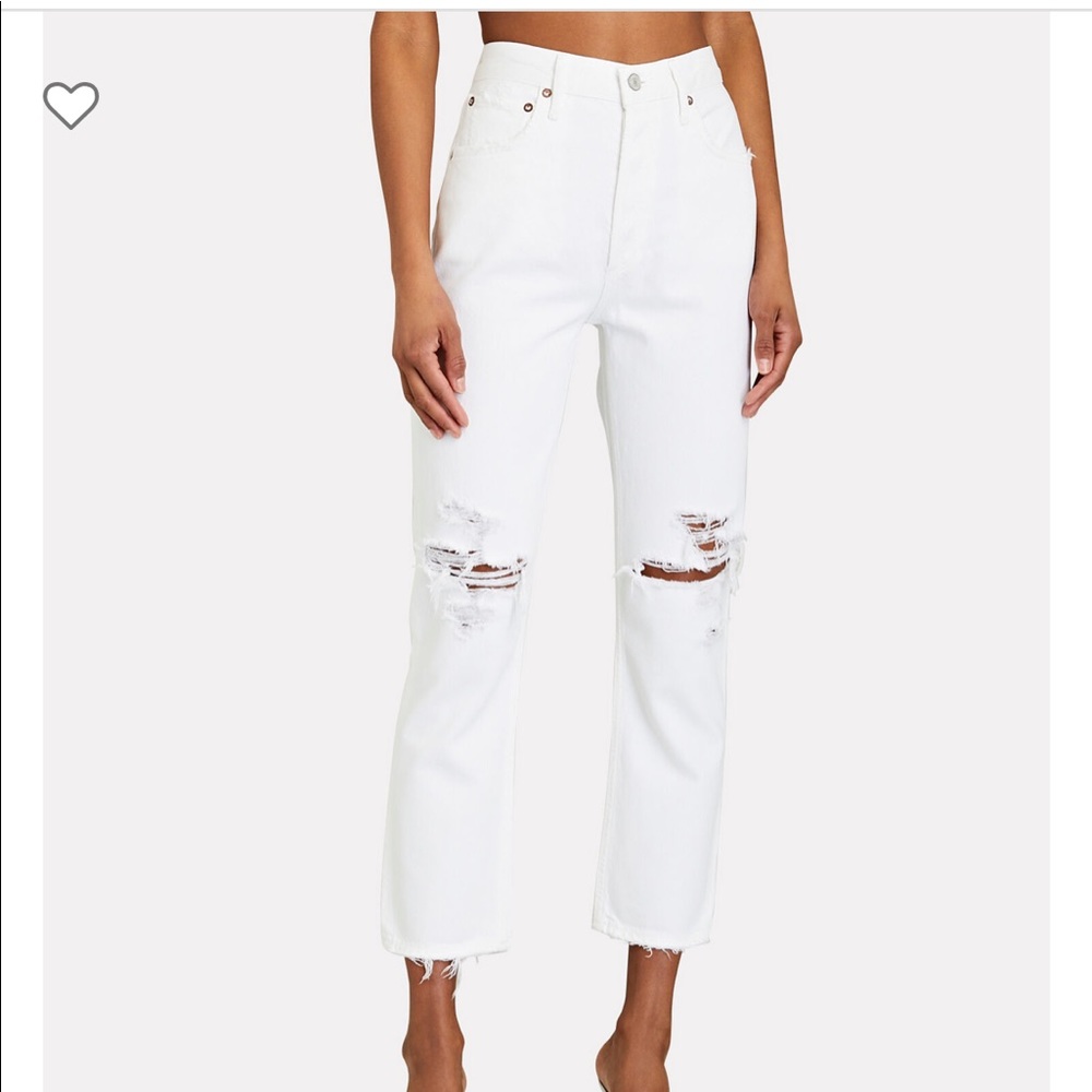NWT Agolde Riley Highrise crop jeans. Sz 29